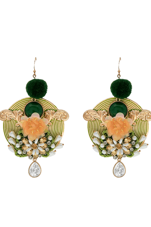 Bohemian Flower Earrings | Dress In Beauty