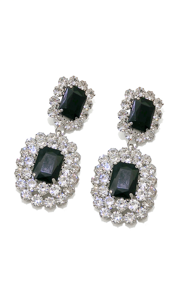 Dimond Dangle Earrings | Dress In Beauty