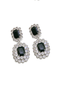 Dimond Dangle Earrings | Dress In Beauty