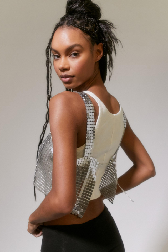 Harlow Metal Cropped Top | Dress In Beauty