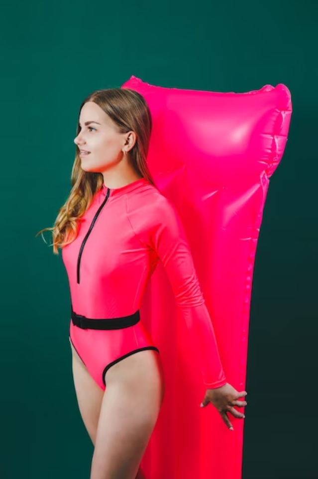 Surf-Up Neon Belted Swimsuit | Dress In Beauty