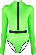 Surf-Up Neon Belted Swimsuit | Dress In Beauty
