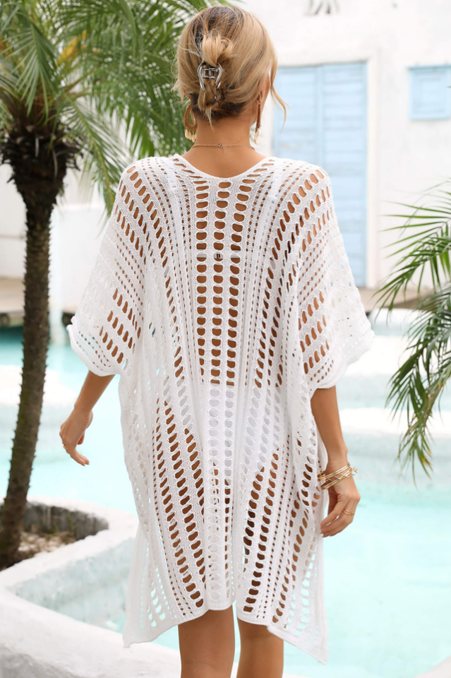 Side Slit Dolman Sleeve Cover-Up | Dress In Beauty