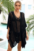 Side Slit Dolman Sleeve Cover-Up | Dress In Beauty