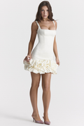 Lilou Ivory Ruffle Dress | Dress In Beauty