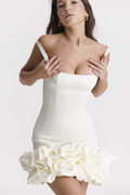 Lilou Ivory Ruffle Dress | Dress In Beauty