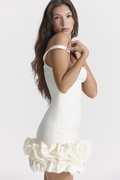 Lilou Ivory Ruffle Dress | Dress In Beauty