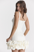 Lilou Ivory Ruffle Dress | Dress In Beauty