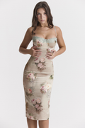 Venus Vintage Floral Midi Dress | Dress In Beauty