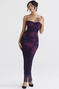 Aiza Purple Floral Dress | Dress In Beauty