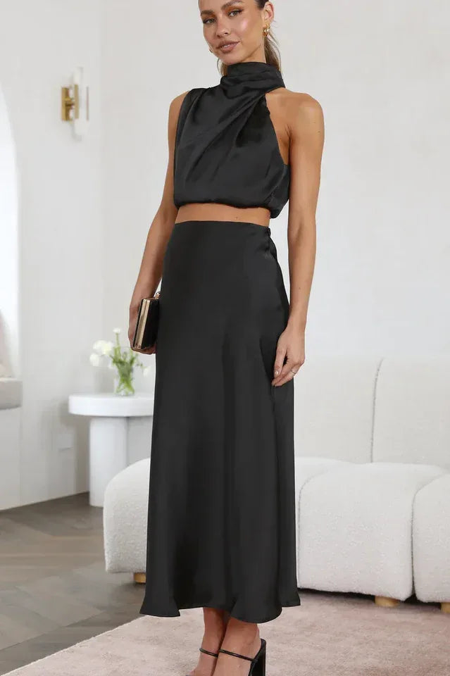 Esther Top + Maxi Skirt Set - WEUXS