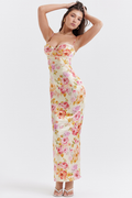 Josefina Ivory Floral Maxi Dress | Dress In Beauty
