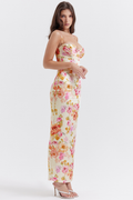 Josefina Ivory Floral Maxi Dress | Dress In Beauty