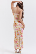 Josefina Ivory Floral Maxi Dress | Dress In Beauty