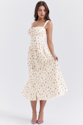 Tatiana Rose Print Midi Sundress | Dress In Beauty