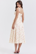 Tatiana Rose Print Midi Sundress | Dress In Beauty