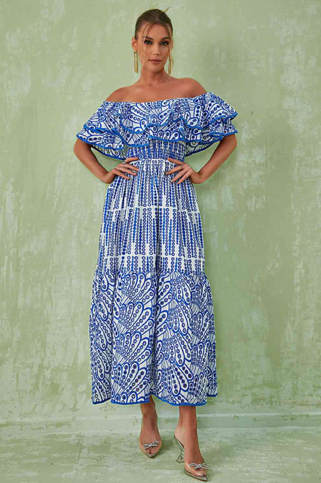 Tulum Off Shoulder Eyelet Dress | Dress In Beauty