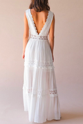 Jessica White Maxi Dress | Dress In Beauty