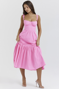 Elia French Pink Midi Sundress | Dress In Beauty