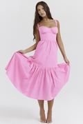 Elia French Pink Midi Sundress | Dress In Beauty