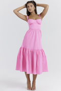 Elia French Pink Midi Sundress | Dress In Beauty