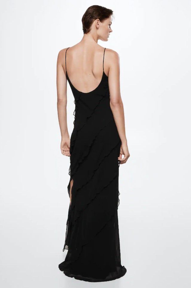 Ocean Waves Tiered Ruffle Maxi Dress | Dress In Beauty