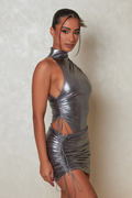 The Chrome Ruche Set | Dress In Beauty