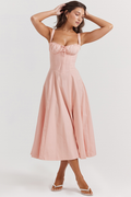 Carmen Pink Tunic Sundress | Dress In Beauty