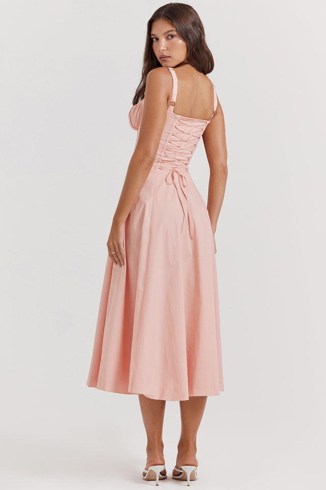 Carmen Pink Tunic Sundress | Dress In Beauty