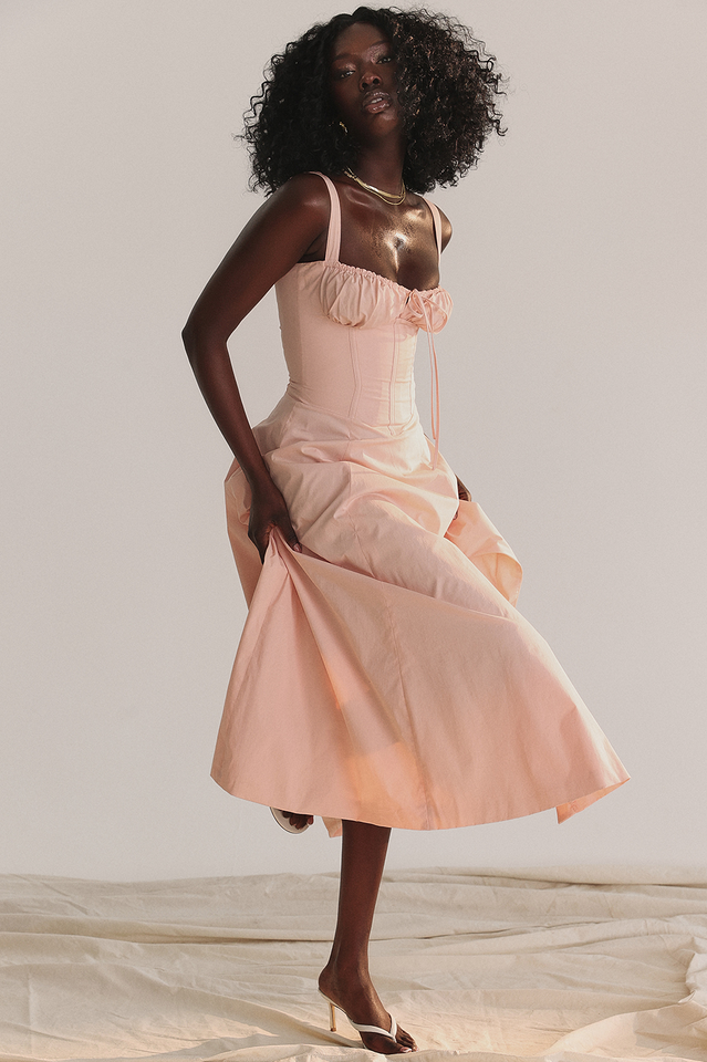 Carmen Pink Tunic Sundress | Dress In Beauty