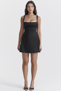 Cane Black Mini Dress | Dress In Beauty