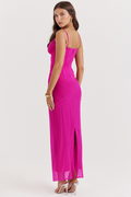 Nalini Fuchsia Maxi Dress | Dress In Beauty