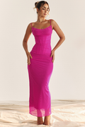 Nalini Fuchsia Maxi Dress | Dress In Beauty