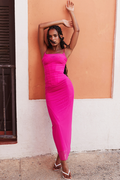 Nalini Fuchsia Maxi Dress | Dress In Beauty