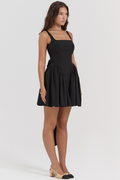 Florianne Black Bow Mini Dress | Dress In Beauty