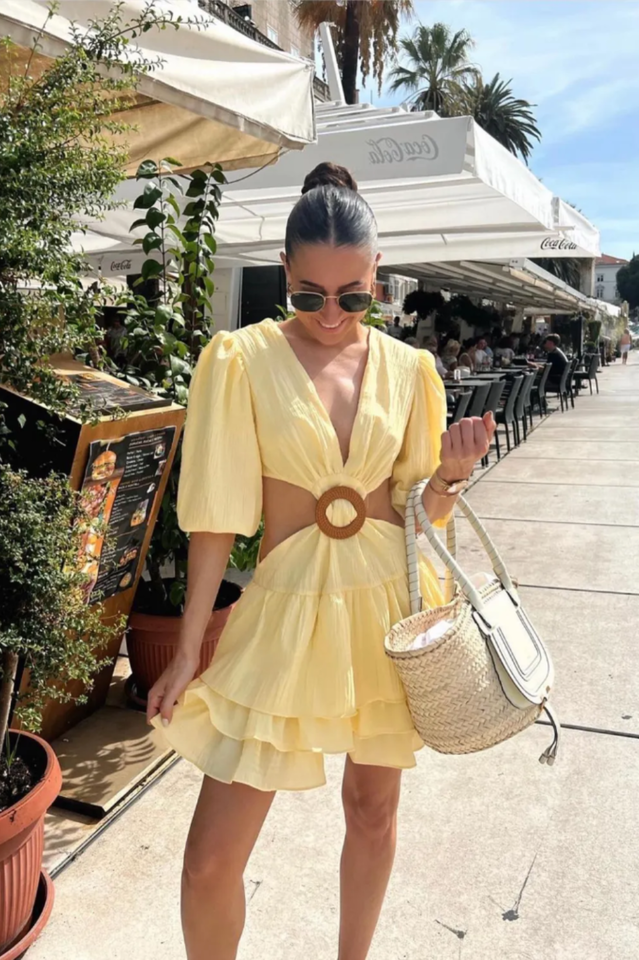 Paloma Puff Sleeve Mini Dress | Dress In Beauty