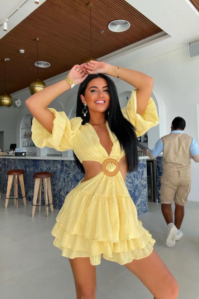 Paloma Puff Sleeve Mini Dress | Dress In Beauty