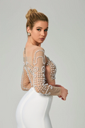 Motina Pearl Mesh Bandage Set | Dress In Beauty