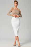 Motina Pearl Mesh Bandage Set | Dress In Beauty