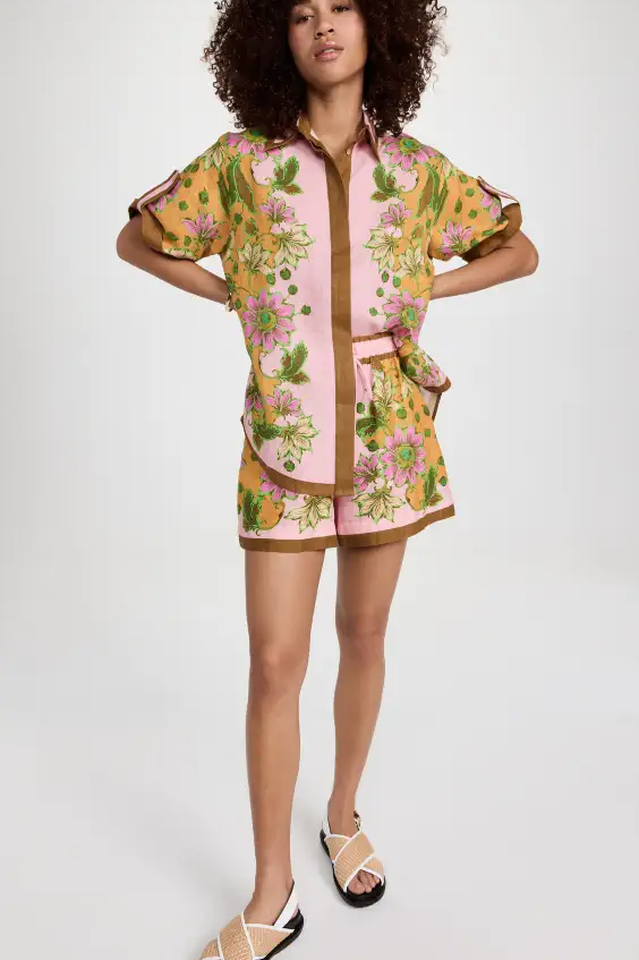 Winnie Blush Top + Shirt Set | Dress In Beauty