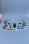 Handmade Acrylic Crystal Bracelet | Dress In Beauty