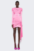 Fran Pink Mini Dress | Dress In Beauty