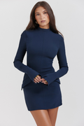 Mahalia Navy Mini Dress | Dress In Beauty