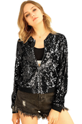 Mermaid Sequin Bomber Jacket | Dress In Beauty