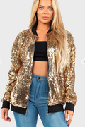 Mermaid Sequin Bomber Jacket | Dress In Beauty