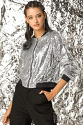 Mermaid Sequin Bomber Jacket | Dress In Beauty