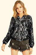 Mermaid Sequin Bomber Jacket | Dress In Beauty