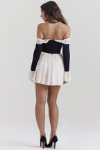 Off shoulder mini dress - View 6 | WEUXS