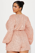Take Me Dancing Sequin Romper | Dress In Beauty