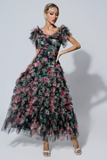 Nola Ruched Floral Maxi Dress | Dress In Beauty